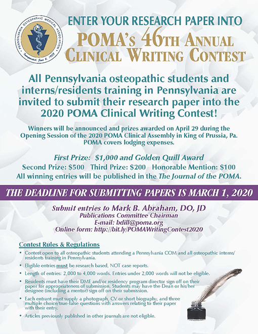 Clinical Writing Contest
