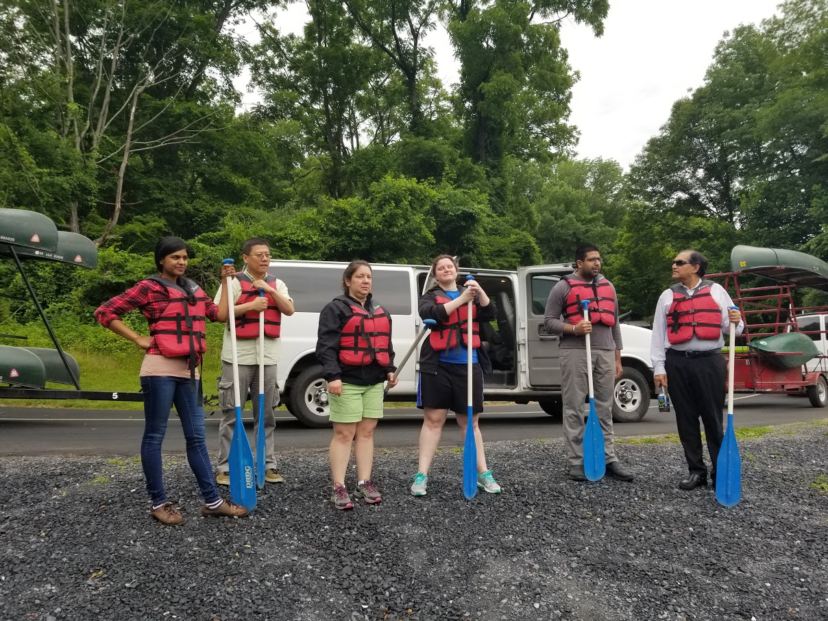 Wright Center-Shawnee Inn Residents in life jackets