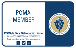 POMA membership card