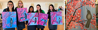 UPMC Lititz Residency Paint Night